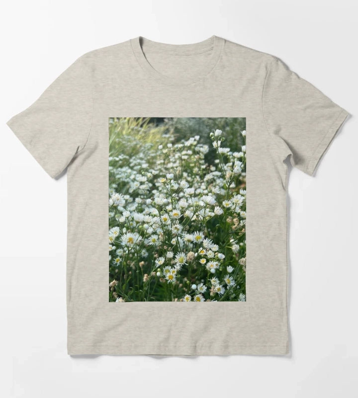 Wild Daisy Patch EDINSTEPPE Collection T-Shirt Cream