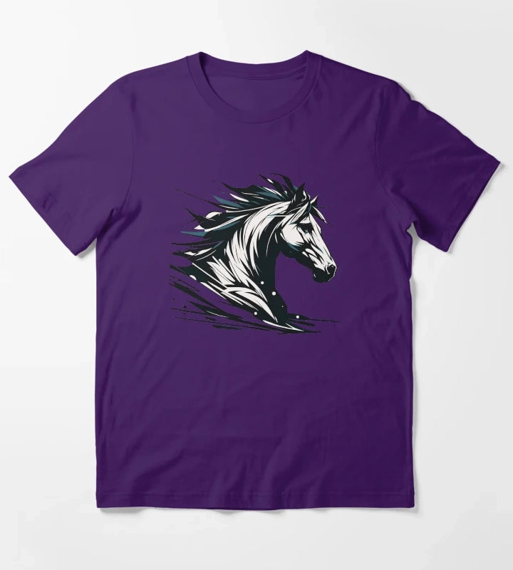 Wild Horse T-Shirt Purple