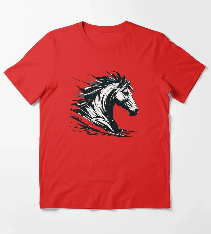 Wild Horse T-Shirt Red