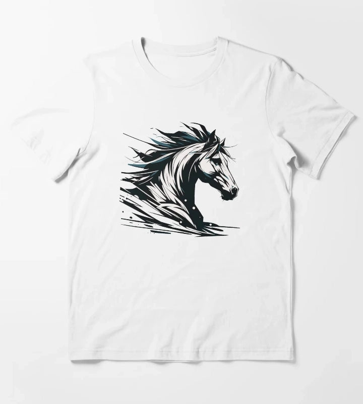 Wild Horse T-Shirt White