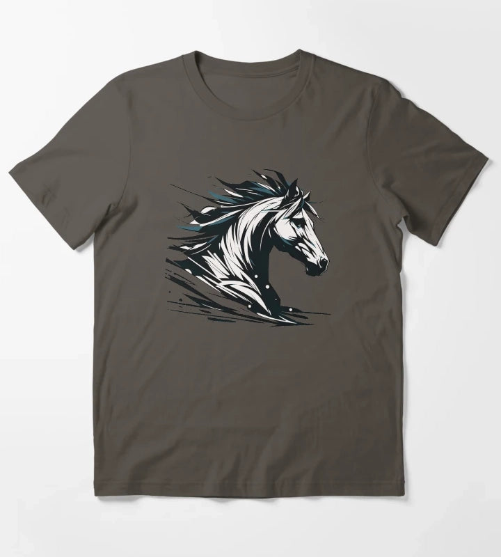 Wild Horse T-Shirt Dark Grey