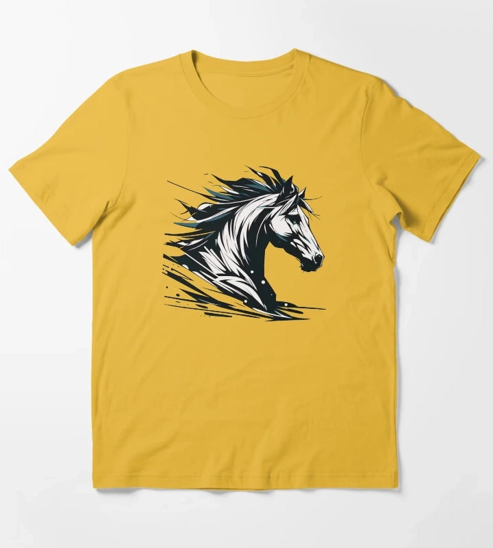 Wild Horse T-Shirt Yellow
