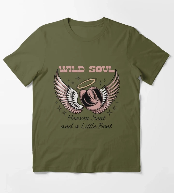 Wild Soul T-Shirt Olive Green