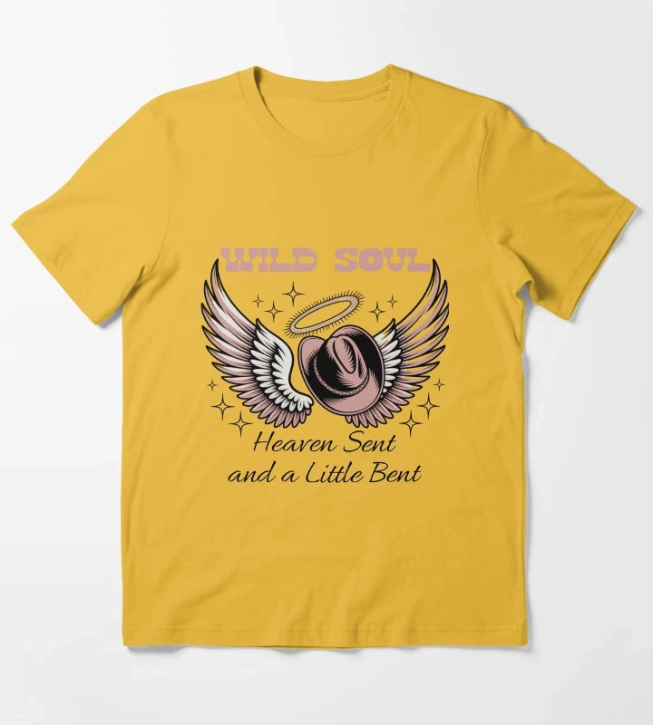 Wild Soul T-Shirt Yellow
