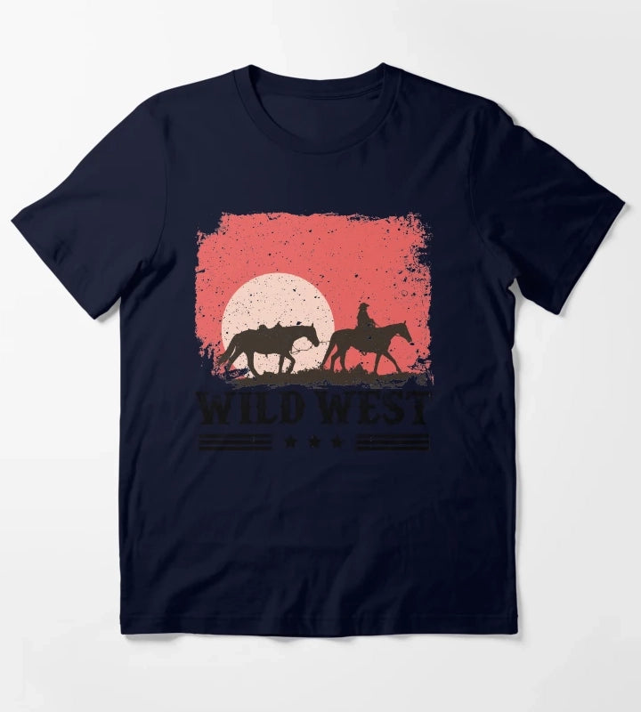 Wild West T-Shirt Navy
