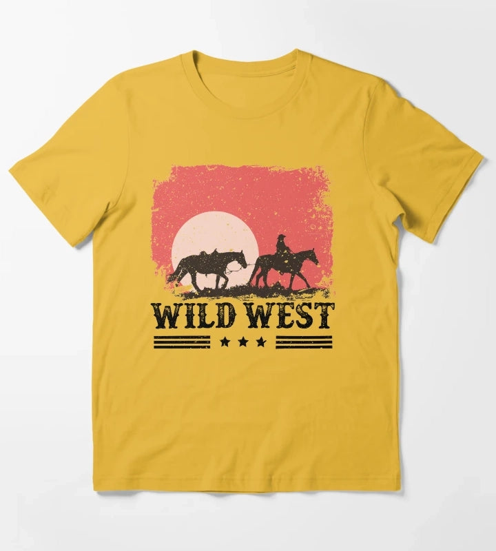 Wild West T-Shirt Yellow