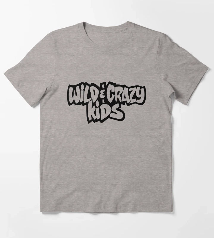 Wild and Crazy Kids T-Shirt Heather Grey