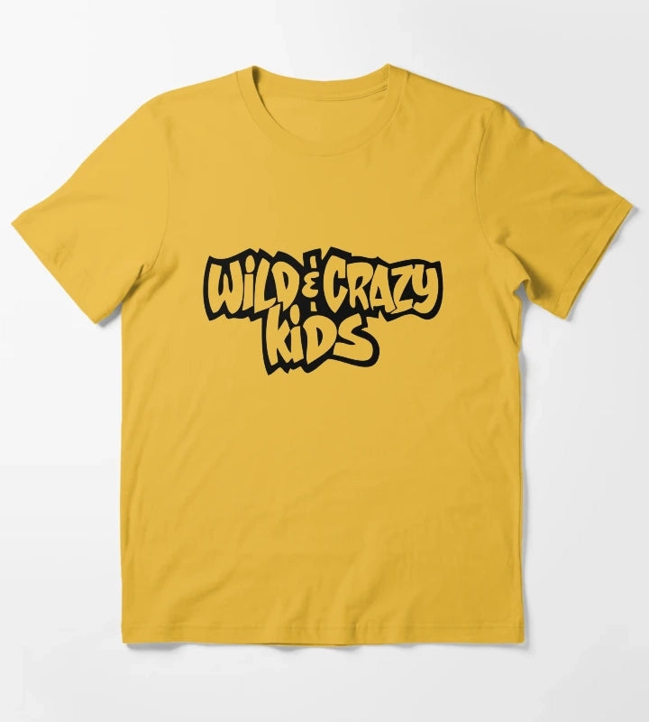 Wild and Crazy Kids T-Shirt Yellow
