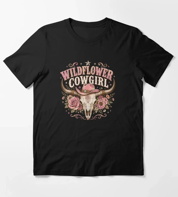 Wildflower cowgirl with rustic charm T-Shirt