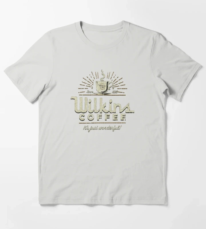 Wilkins Coffee Co T-Shirt Light Grey