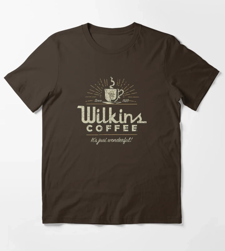 Wilkins Coffee Co T-Shirt Brown
