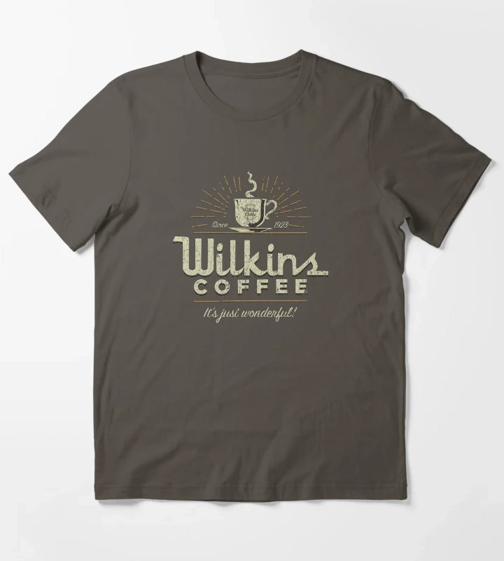 Wilkins Coffee Co T-Shirt Dark Grey