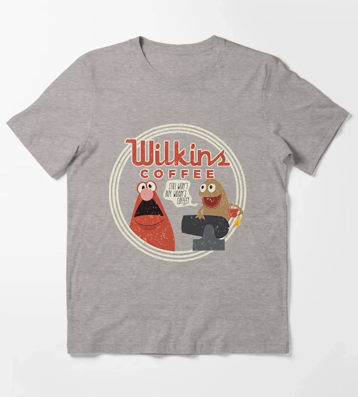 Wilkins Coffee T-Shirt Heather Grey