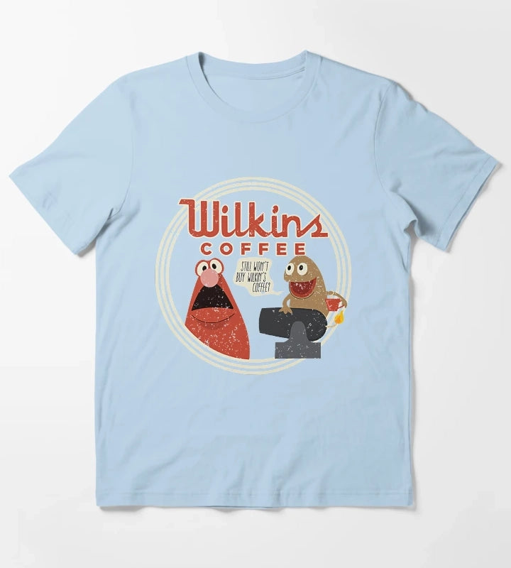 Wilkins Coffee T-Shirt Sky Blue