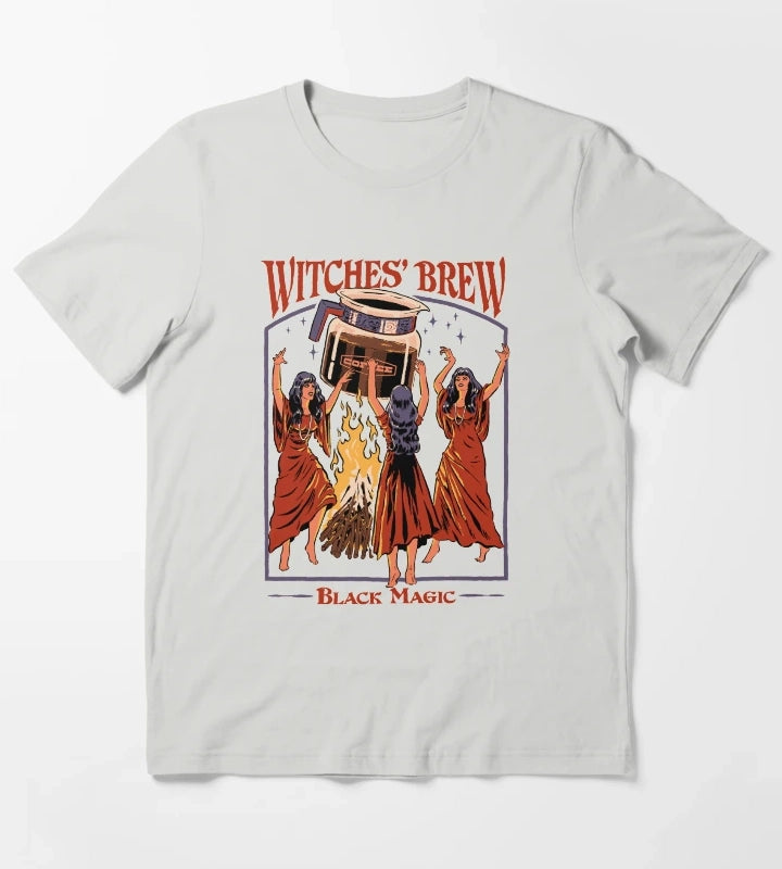 Witches Brew T-Shirt Light Grey