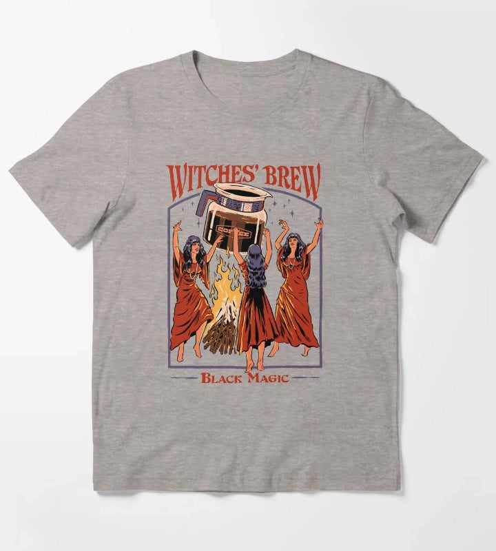 Witches Brew T-Shirt Heather Grey
