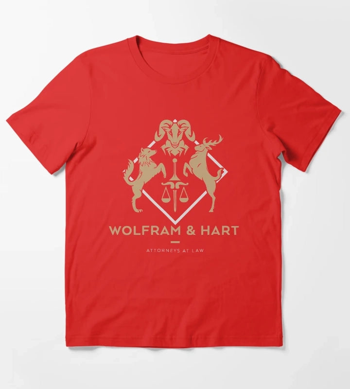 Wolfram and Hart T-Shirt Red