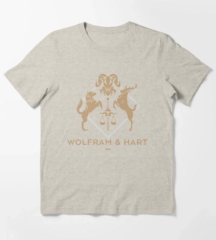 Wolfram and Hart T-Shirt Cream