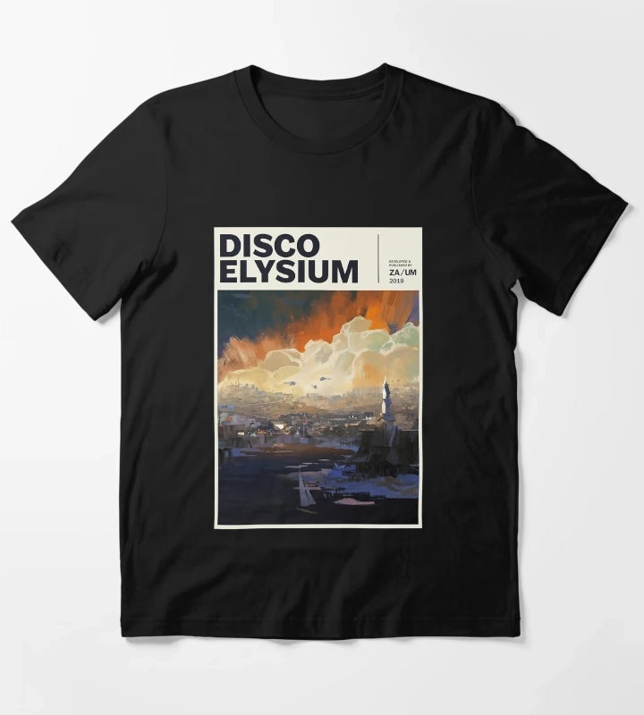 Women Men Disco Gaming Elysium Gifts For Movie Fans T-Shirt