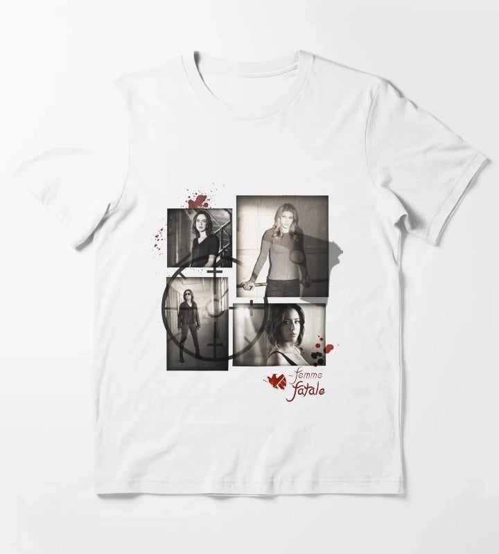 Women of SHIELD Femme Fatale T-Shirt White