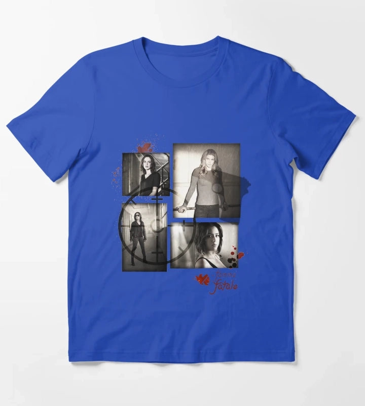 Women of SHIELD Femme Fatale T-Shirt Blue