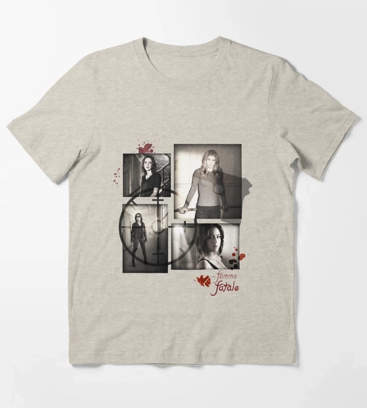Women of SHIELD Femme Fatale T-Shirt Cream
