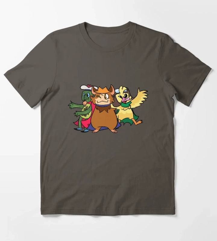 Wonder Pets Hugging T-Shirt Dark Grey