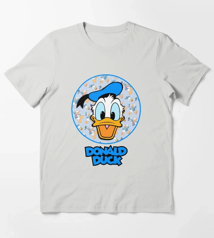 Wonderful Donald Duck design T-Shirt Light Grey