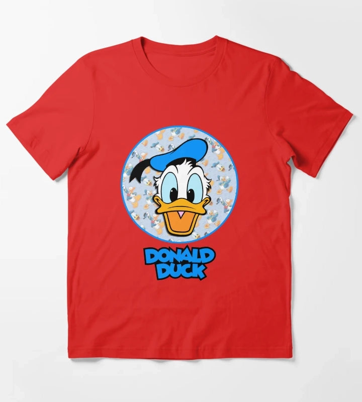 Wonderful Donald Duck design T-Shirt Red