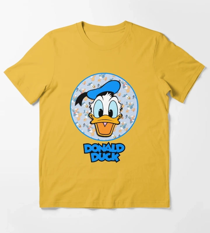 Wonderful Donald Duck design T-Shirt Yellow