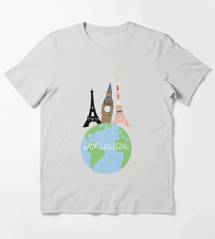 Worldwide BTR T-Shirt Light Grey