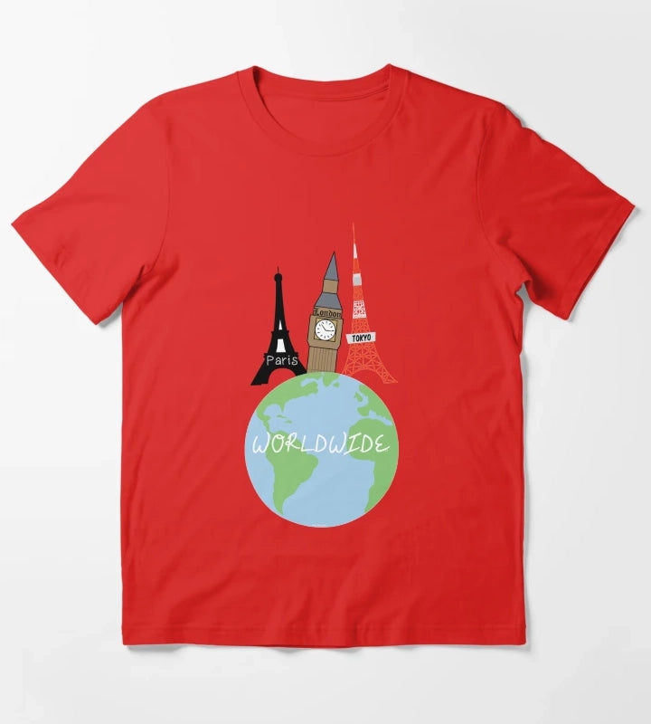 Worldwide BTR T-Shirt Red