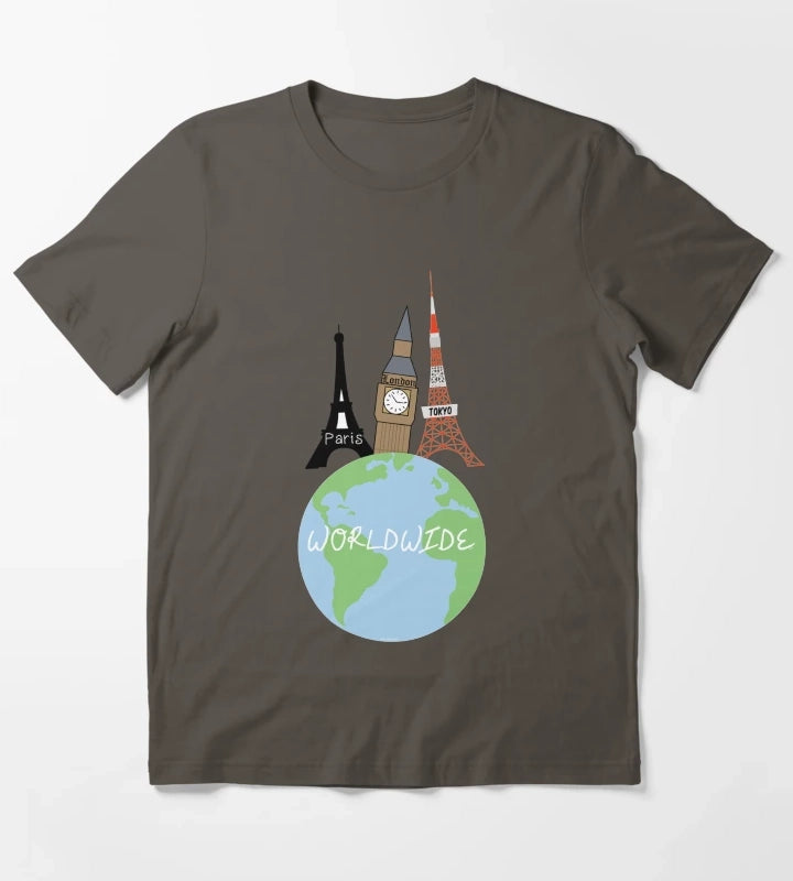 Worldwide BTR T-Shirt Dark Grey