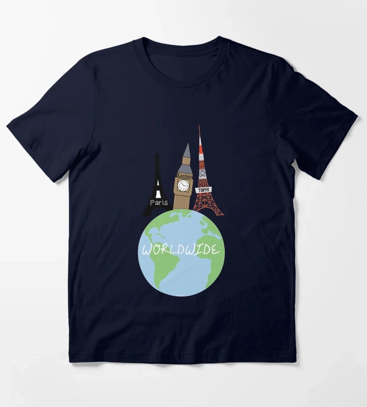 Worldwide BTR T-Shirt Navy