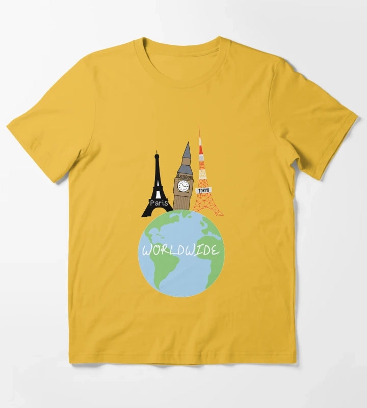 Worldwide BTR T-Shirt Yellow