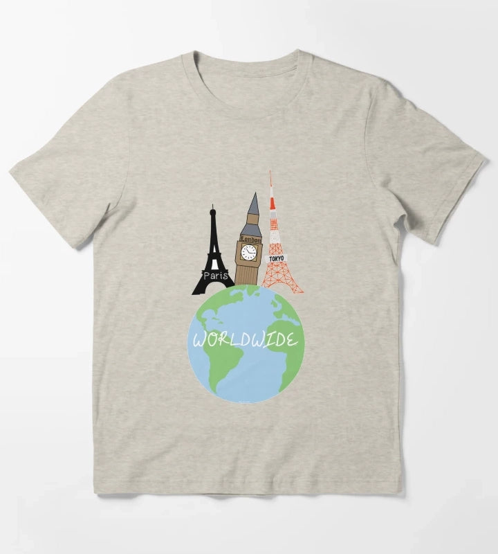 Worldwide BTR T-Shirt Cream