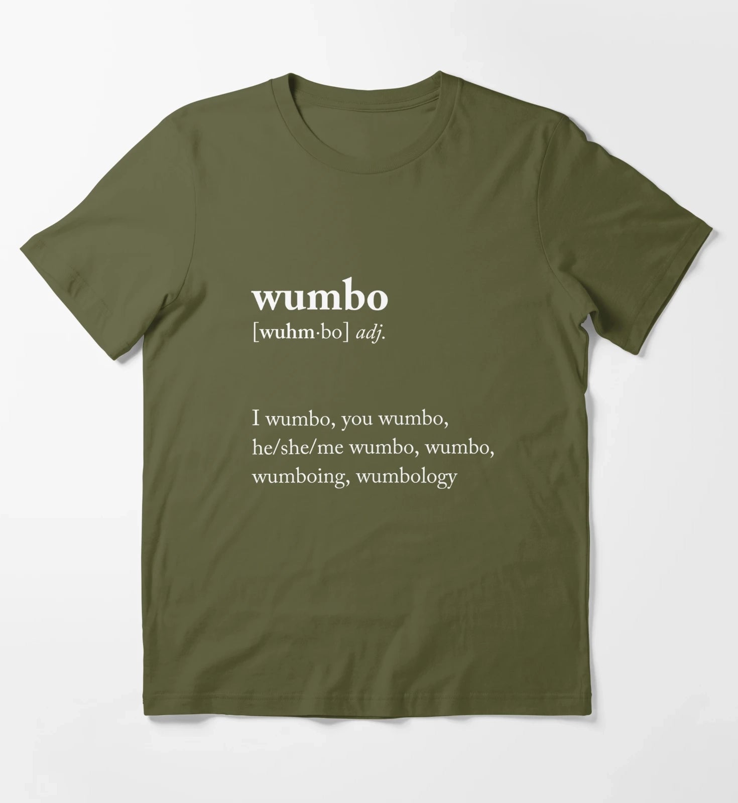 Wumbo T-Shirt Olive Green