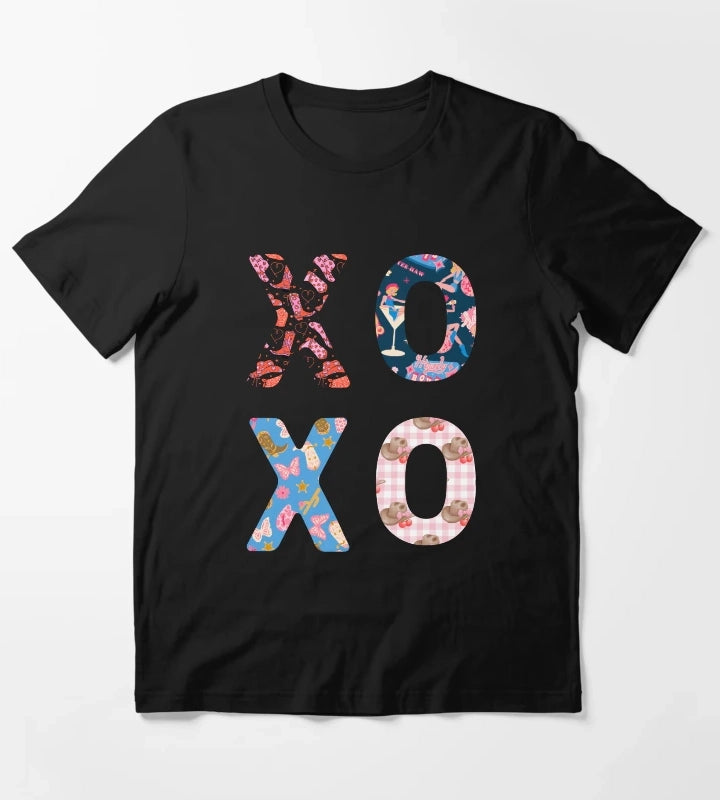 XOXO Cowgirl Typography T-Shirt