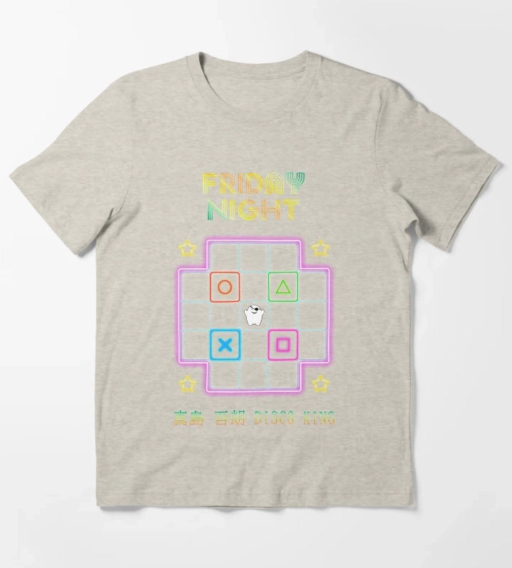 Yakuza Friday Night Goro majima T-Shirt Cream