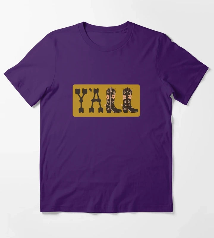 Yall T-Shirt Purple