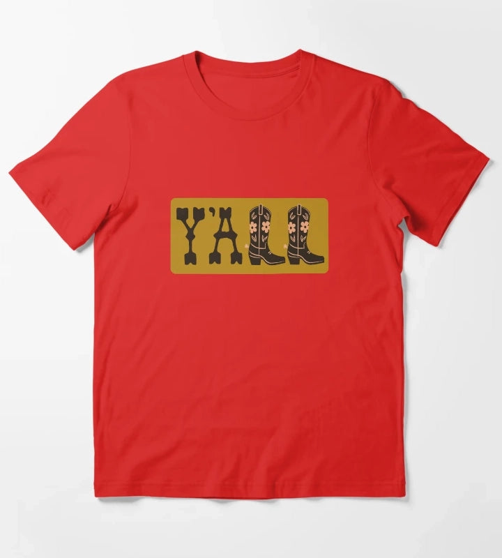 Yall T-Shirt Red