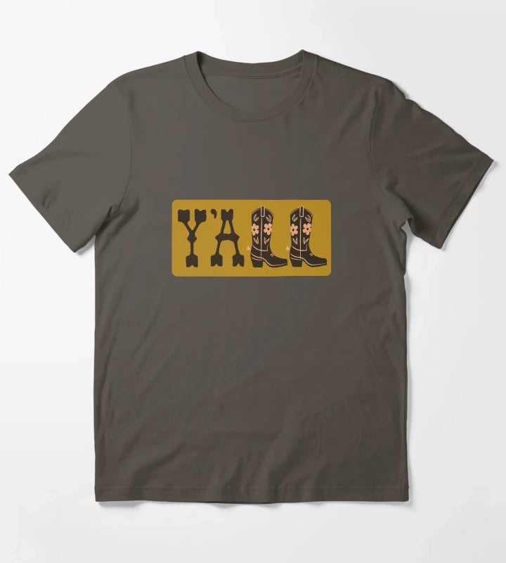 Yall T-Shirt Dark Grey