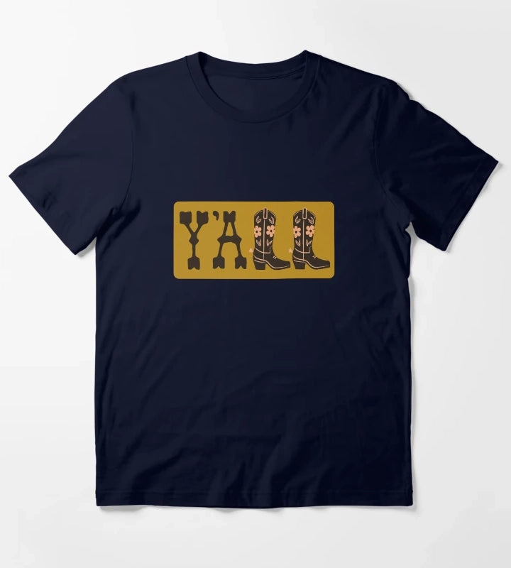 Yall T-Shirt Navy