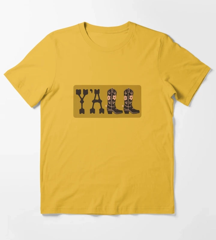 Yall T-Shirt Yellow