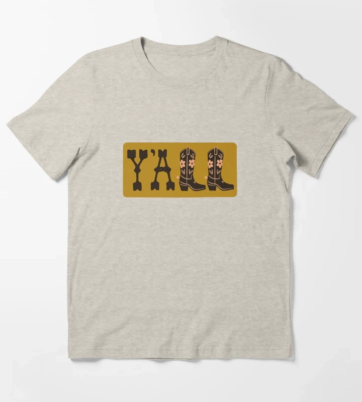 Yall T-Shirt Cream