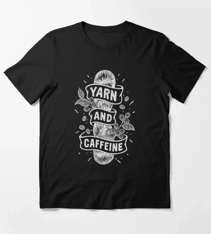 Yarn Caffeine White T-Shirt