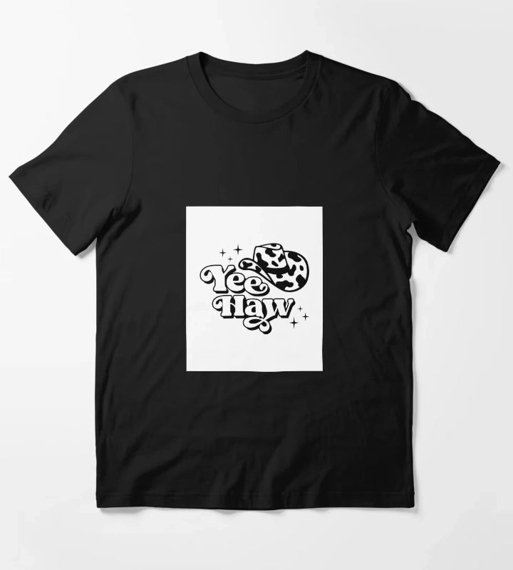 Yeehaw Cowgirl in Cowboy Hat T-Shirt