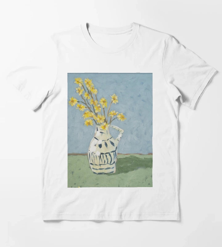 Yellow Daisies T-Shirt White