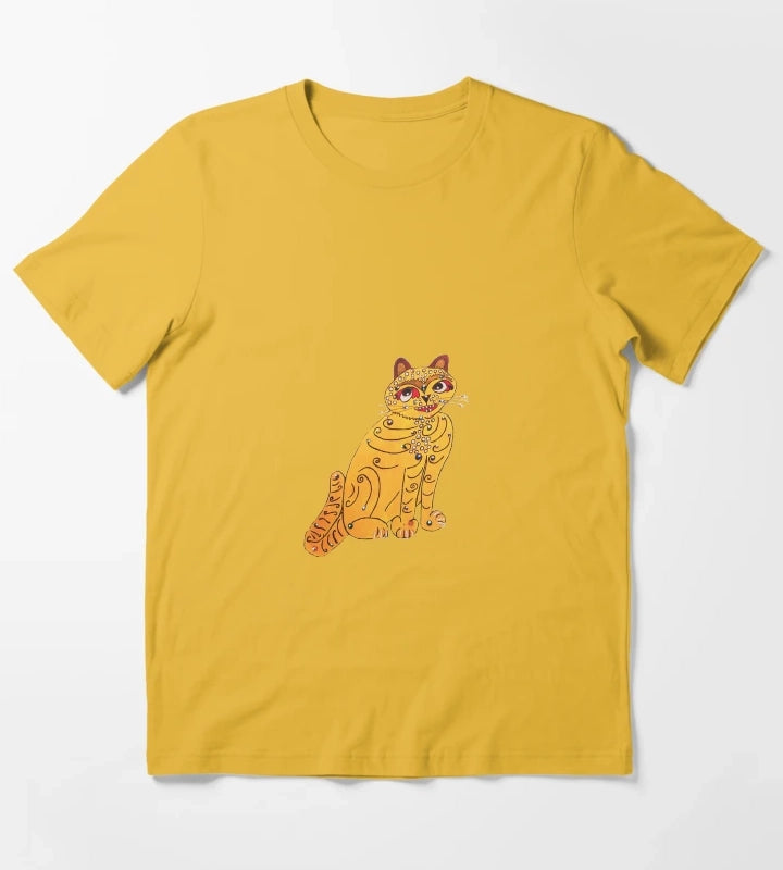Yellow cat T-Shirt Yellow