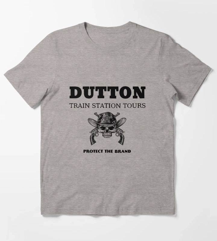 Yellowstone Dutton Ranch Arrows 2 T-Shirt Heather Grey